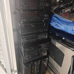 Yamaha Onkyo Denon receivers or ten devices all for $150
