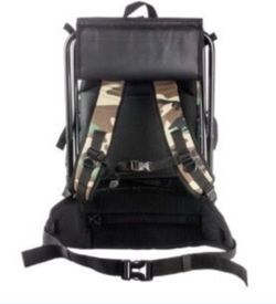 Go hiking or camping, Army Backpack with Stool provides you outdoor comfort.