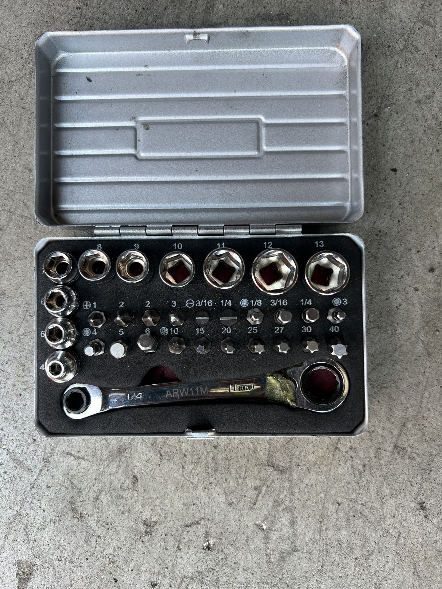 Matco Mini Ratchet Set