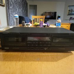 Onkyo TA-RW400  HX  pro compact dual cassette tape player Double deck