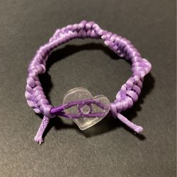 Purple Knot Bracelet