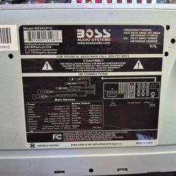 boss elite head unit 1200watt amp 2 12s