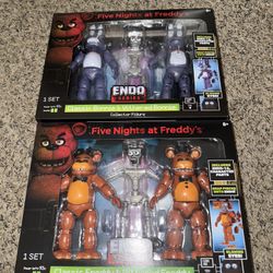 Jazwares Five Night At Freddy’s Endo Series Classic Bonnie & Freddy Lot of 2