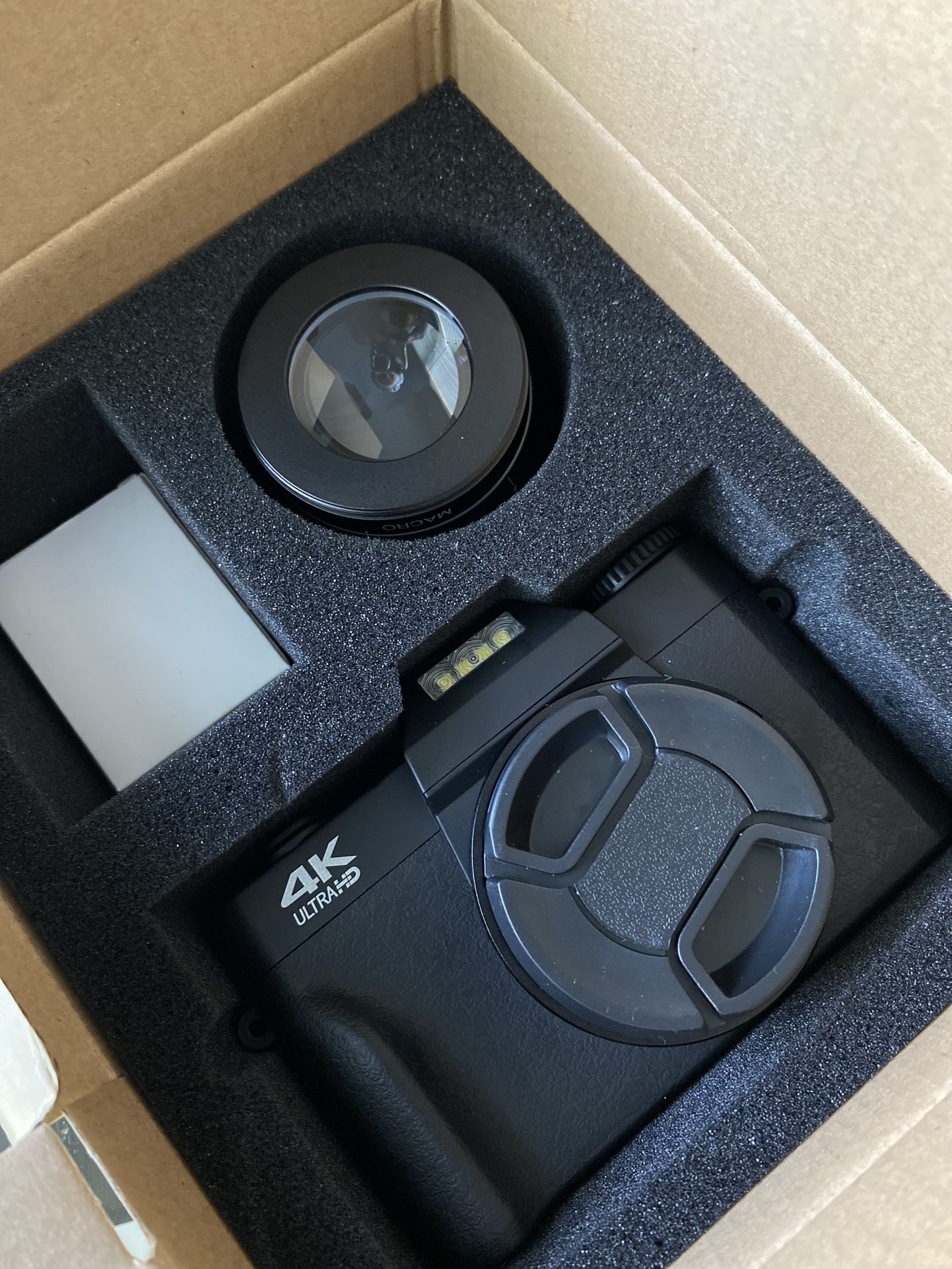 4k Flip Screen Vlog Camera