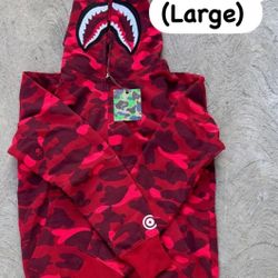 Red Bape Hoodie