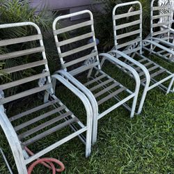 Reclining Aluminum Lawn Chairs