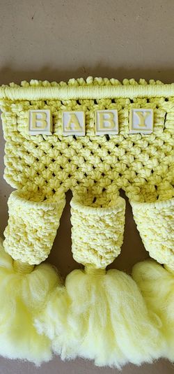 Handmade baby organizer