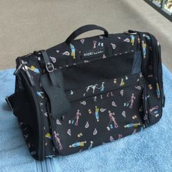 NEW Pet Carrier Nicole Miller Print