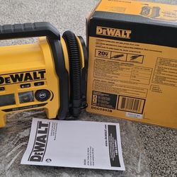 Dewalt Tire Inflator & Portable Air Compressor 20v Max 