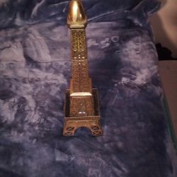 Eiffel Tower Chrystal Liquor Decatur Music Box 