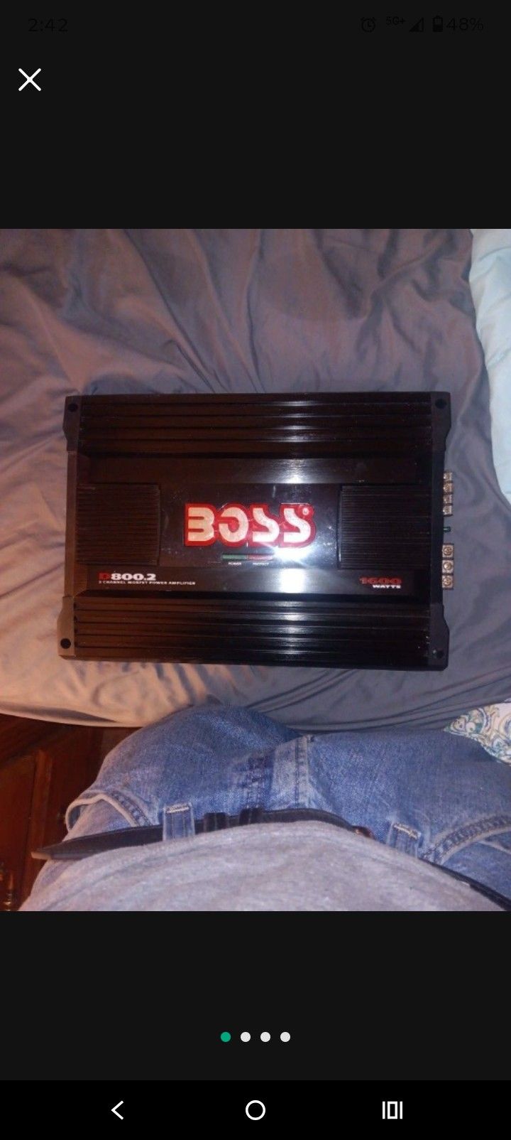boss 2 channel amplifier