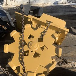 Compaction Wheel 18” ( Backhoe Size)  To Fit Machine 6,000- 18,000 LBS. 
