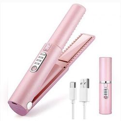 Cordless hair straightener