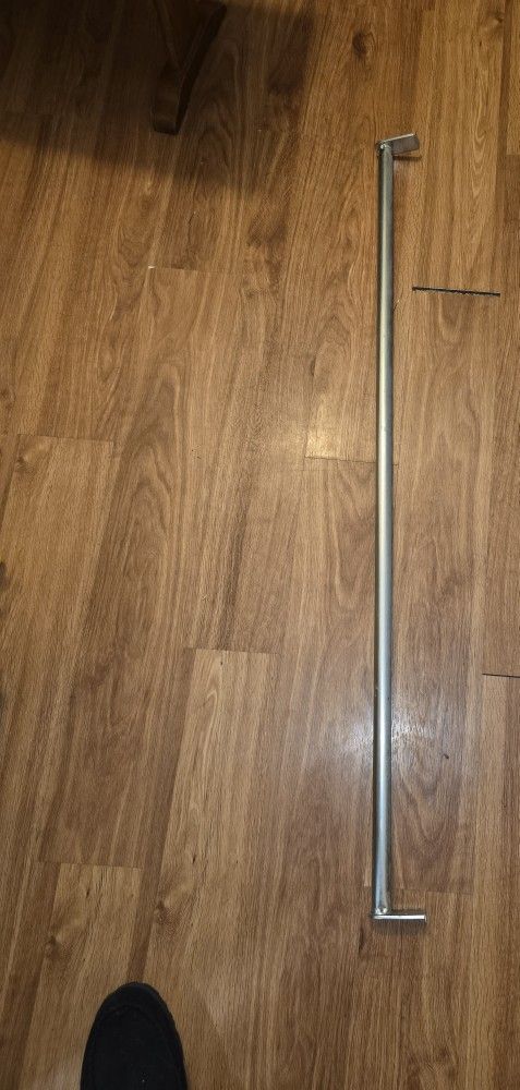 ClosetMaid BrightWood 48-in L x 2.5-in H Extendable Satin nickel Metal Closet Rod with