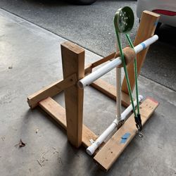 Homemade catapult