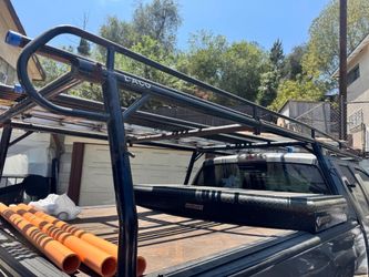 Truck bed rack