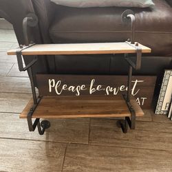 2 Wall Shelves 
