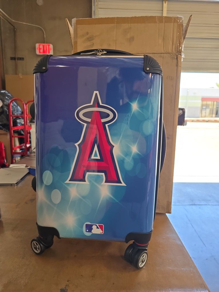 WHOLESALE Los Angeles Angels MLB Baseball Luggage Hard Case With Wheels