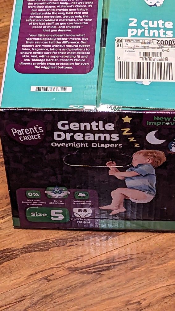 Overnight Diapers Size 5 27+ Lbs