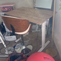 Motorized standing desk