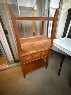 2 LARGE nightstands real wood