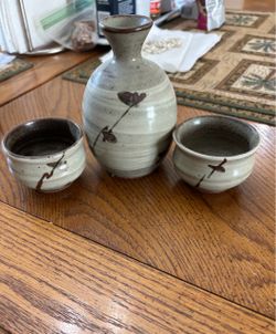 Ceramic Japanese Sake Set
