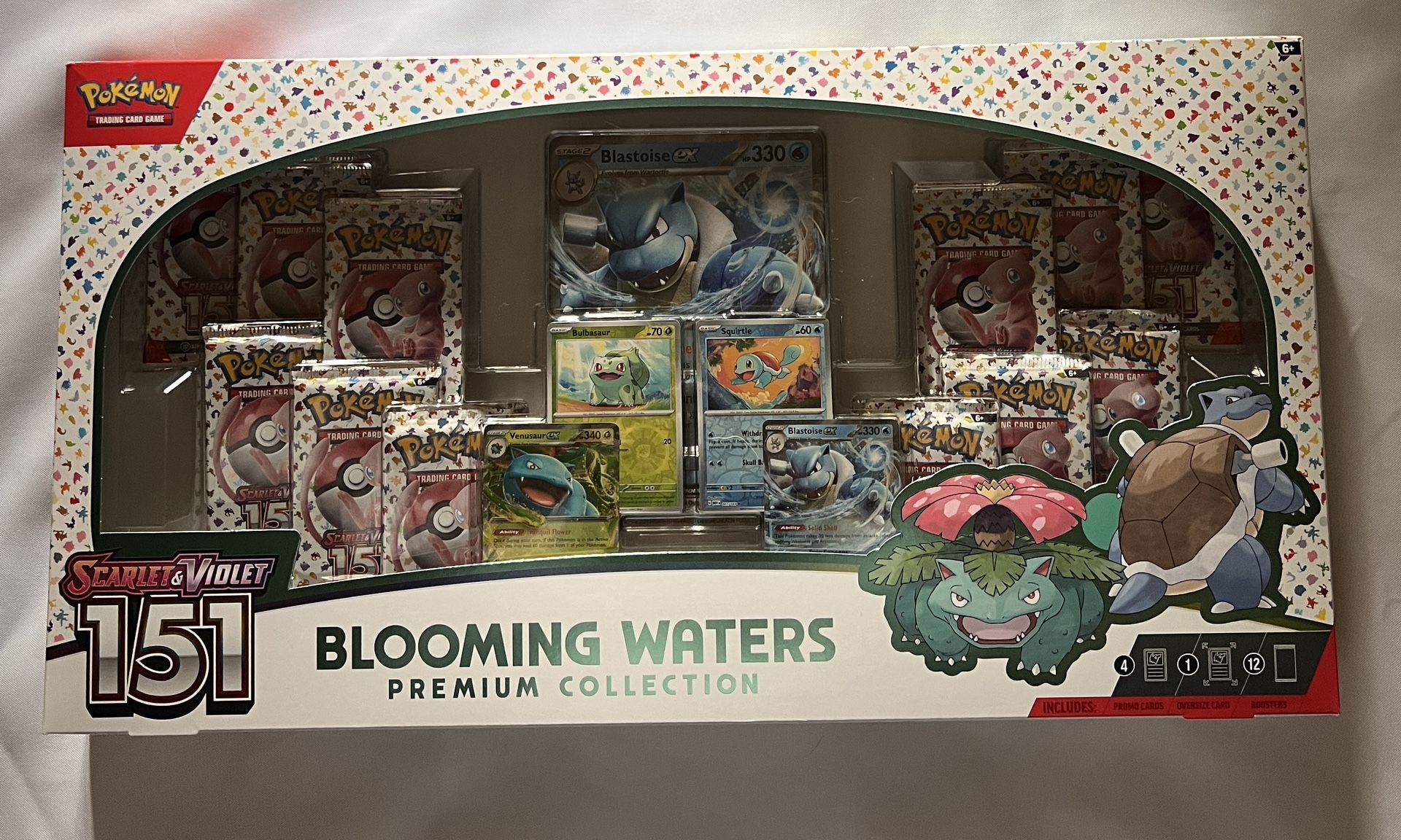 Brand New In Box - Pokemon Scarlet & Violet 151 Blooming Waters Premium Collection