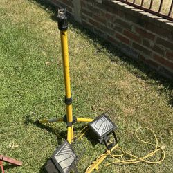 Light And Red Tri Pod 