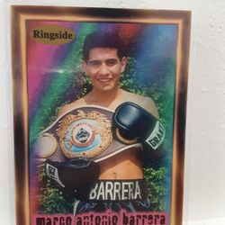 Boxing MARCO Antonio Barrera Card