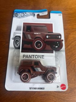 Hot Wheels Pantone Bronco