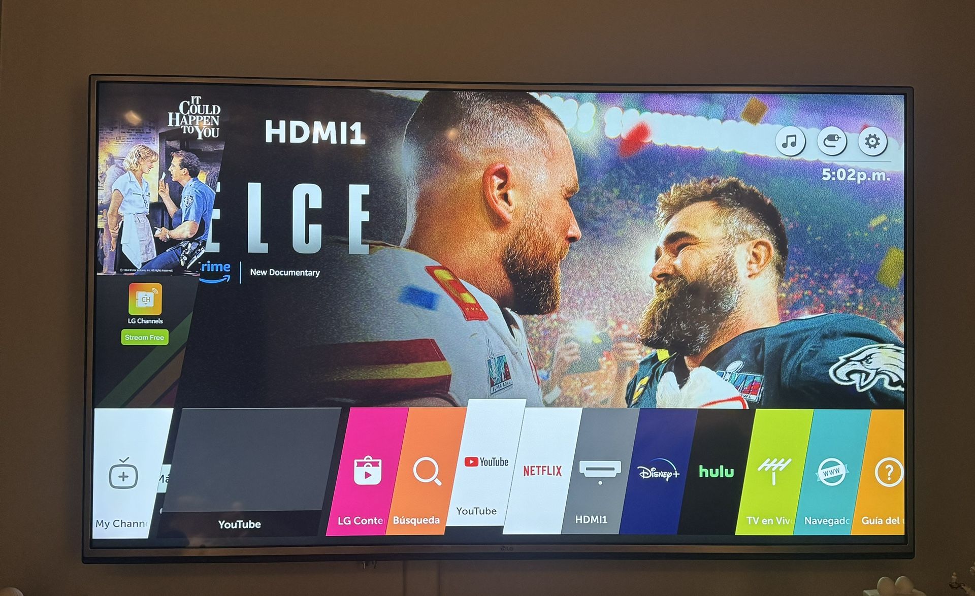 LG 55” Smart Tv