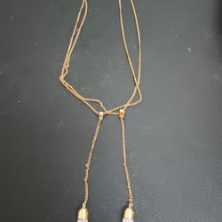 Gold Tone Necklace 