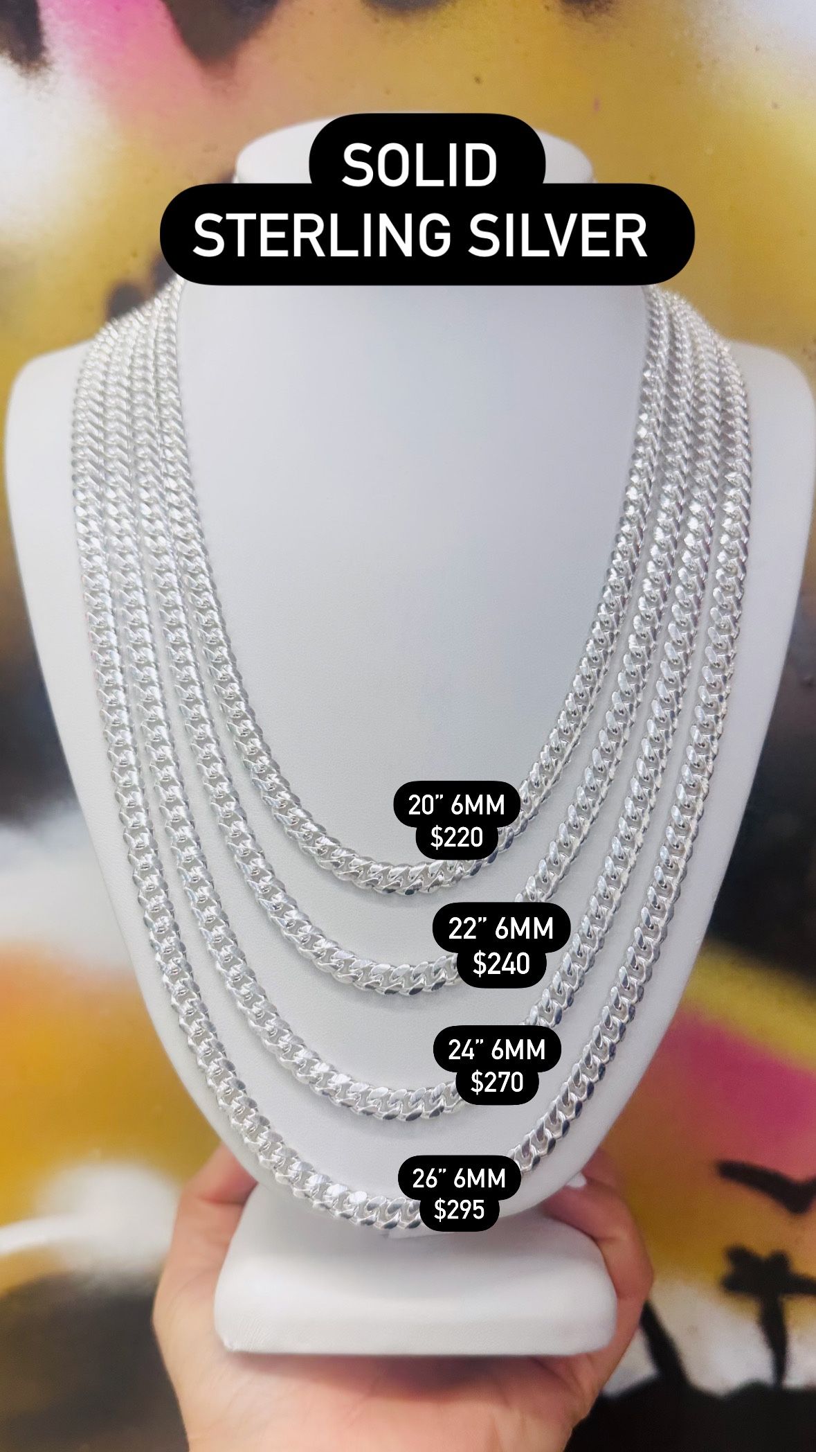 Cadenas Cubanas En Plata