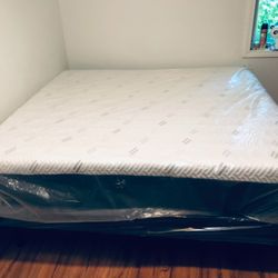 King Memory Foam Gel 13”Brand New Delivery Available All Cities