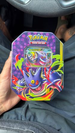 Pokemon Mega Gengar Tin(4 Booster Packs)