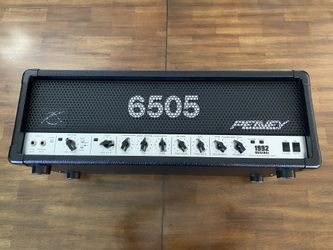 Peavey 6 5 0 5 Original 120W Tube Guitar Amp Head Black Excellent Condition