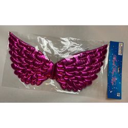 Girls Glossy Angel Fairy Wings Dress Up Pink Color