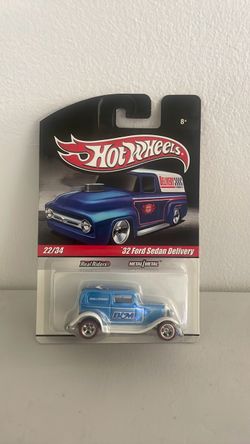 Hot Wheels 2010 Slick Rides #22/34 '32 Ford Sedan Delivery Blue - Real Riders