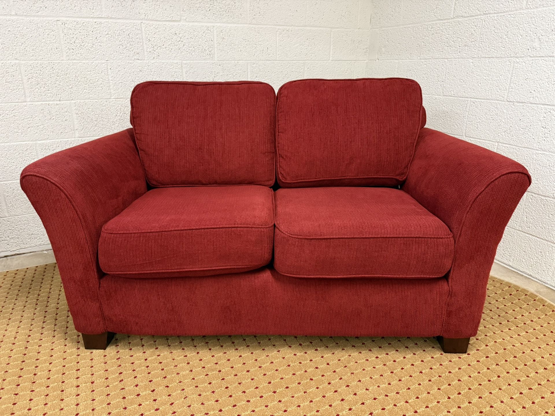 Red Loveseat