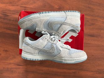 Nike Dunk Low Light Blue Suede Sneakers sz 11.5