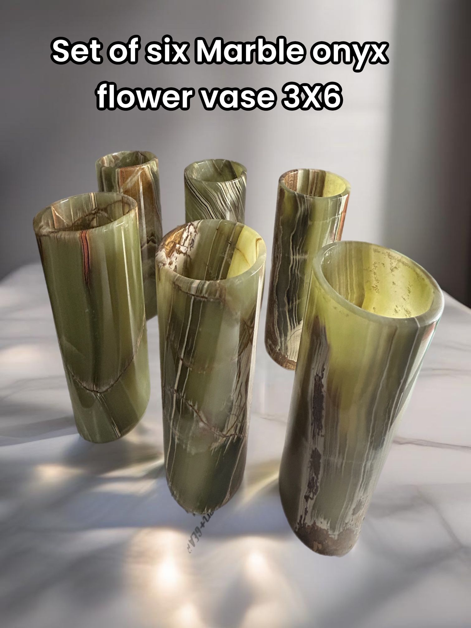 Onyx Marble Flower Vase