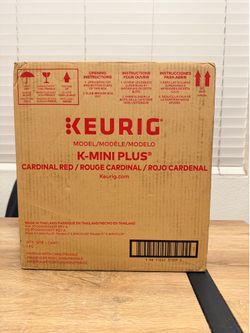 Keurig K-Mini Plus Coffee Maker - Cardinal Red