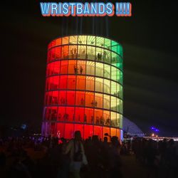 1 SUNDAY ONLY GA wristbands. Coachella Weekend 2