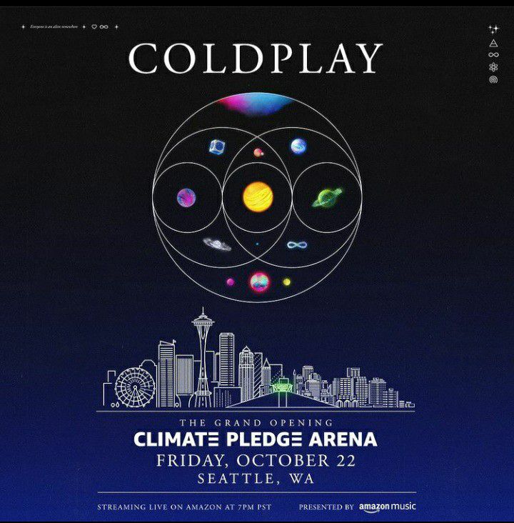 2 Coldplay Tickets