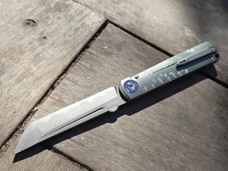 Turenz folding knife しょううん "Auspicious Cloud"