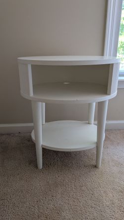 Crate& barrel Kids bedside table