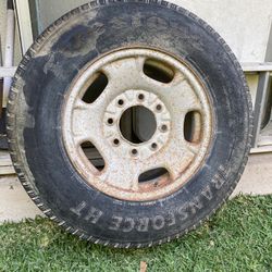 Silverado 2500hd Spare Wheel Tire 245/75/17