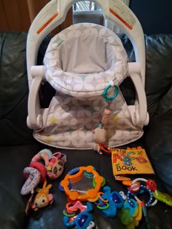 Seat me up floor chair for a baby who can sit on his or her own folds easy $20 for all south la 90043