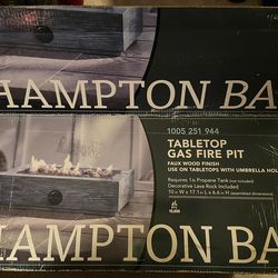 Table Top Outdoor Gas Fire Pit