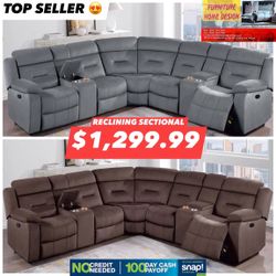 Reclining Sectional 